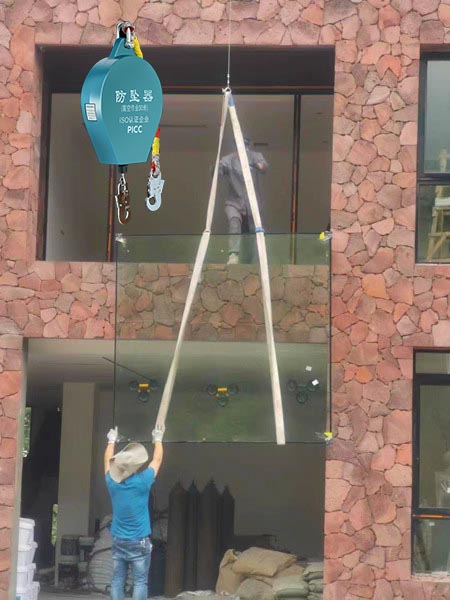 重型防墜器、吊裝帶用于高層